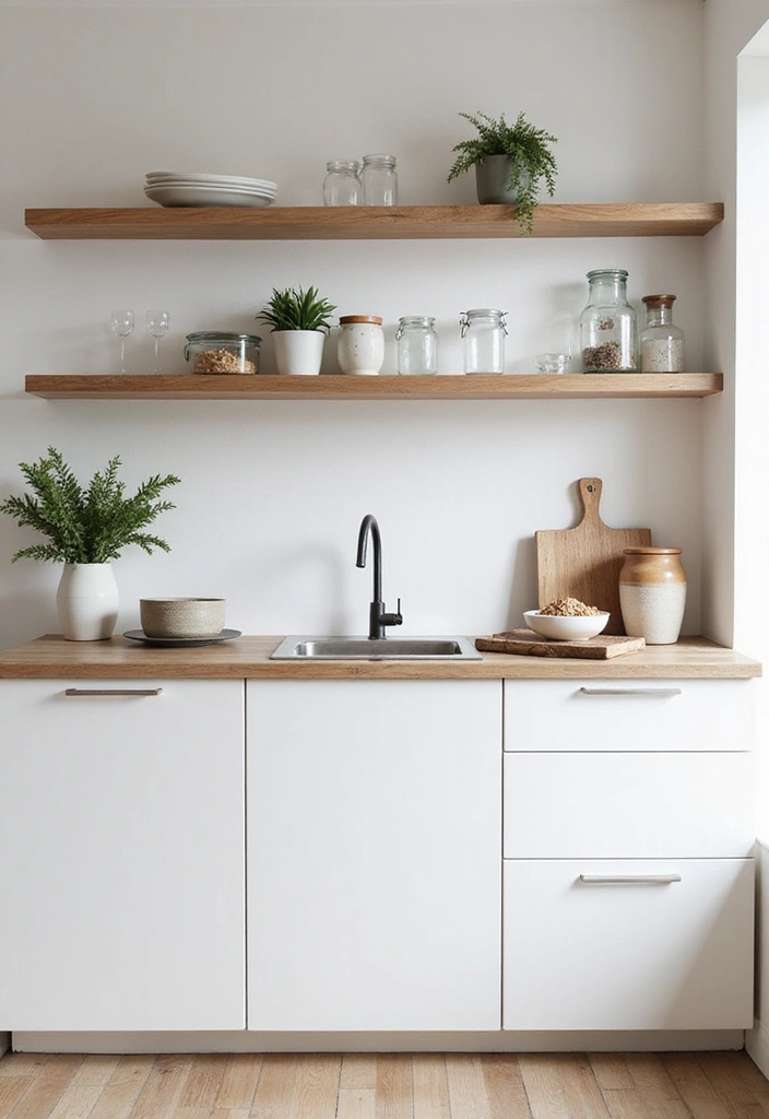 30+ Scandinavian Cottage Designs That Bring Nordic Charm 6 30+ Scandinavian Cottage Designs That Bring Nordic Charm - 6. Minimalist Kitchen Styling