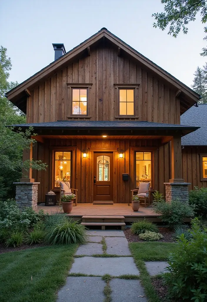 30+ Scandinavian Exterior Ideas for a Sleek Nordic Home 1 30+ Scandinavian Exterior Ideas for a Sleek Nordic Home - 1. Embrace Natural Wood