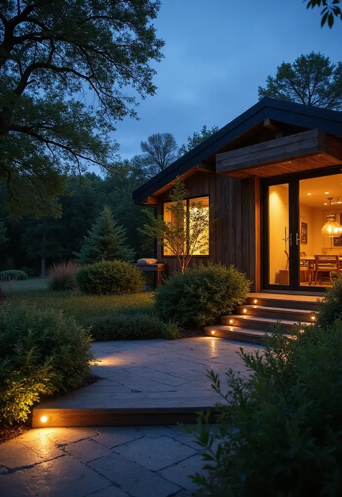 30+ Scandinavian Exterior Ideas for a Sleek Nordic Home 11 30+ Scandinavian Exterior Ideas for a Sleek Nordic Home - 11. Eco-Friendly LED Lighting