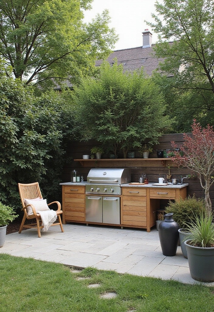 30+ Scandinavian Exterior Ideas for a Sleek Nordic Home 30 30+ Scandinavian Exterior Ideas for a Sleek Nordic Home - 30. Outdoor Kitchen Spaces