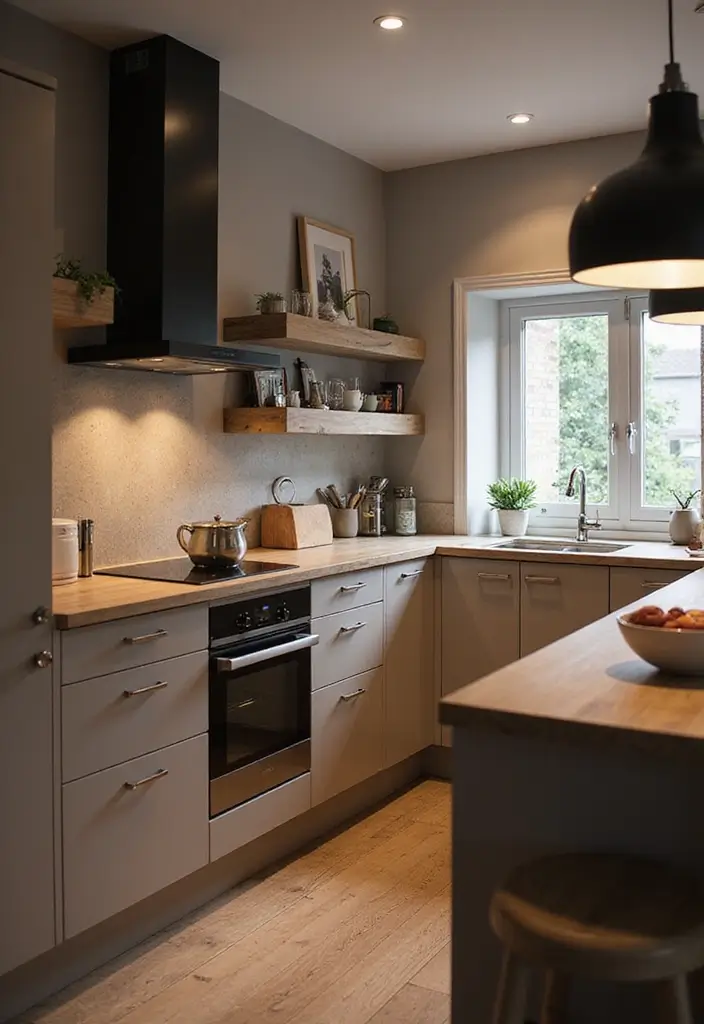 30+ Scandinavian Kitchen Lighting Ideas That Wow Guests 16 30+ Scandinavian Kitchen Lighting Ideas That Wow Guests - 16. Smart Lighting Solutions