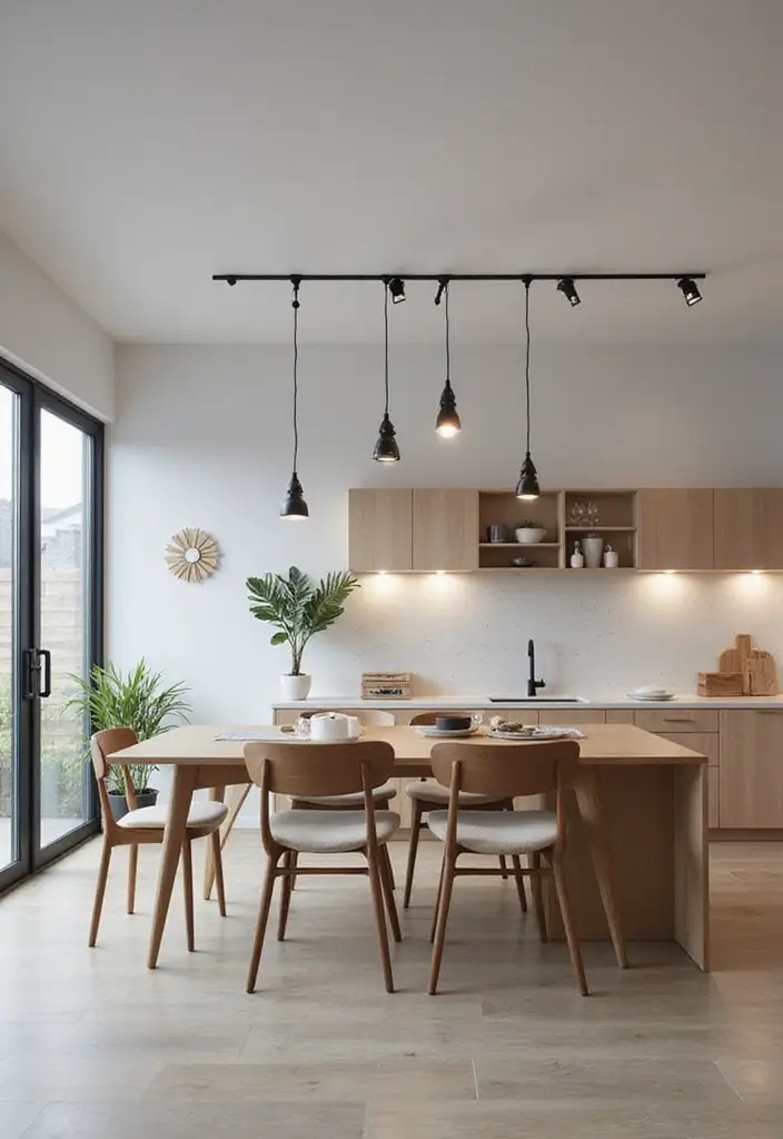 30+ Scandinavian Kitchen Lighting Ideas That Wow Guests 26 30+ Scandinavian Kitchen Lighting Ideas That Wow Guests - 26. Streamlined Lines