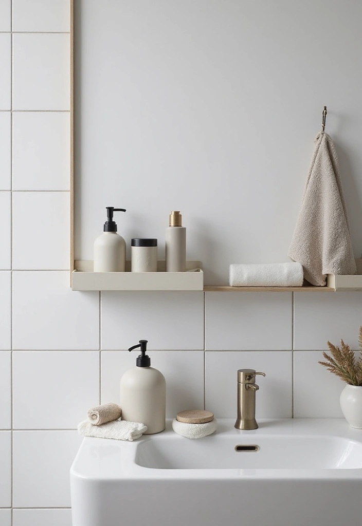 30+ Scandinavian Powder Room Ideas With Timeless Style 16 30+ Scandinavian Powder Room Ideas With Timeless Style - 16. Modern Accessories