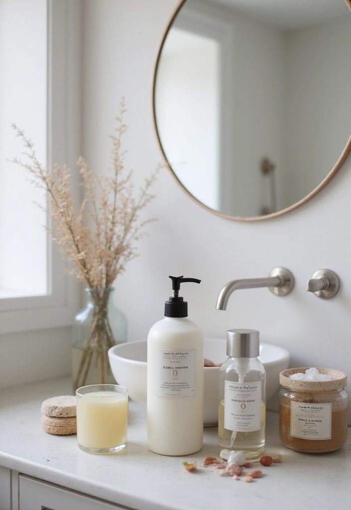 30+ Scandinavian Powder Room Ideas With Timeless Style 23 30+ Scandinavian Powder Room Ideas With Timeless Style - 23. Chic Bathroom Scents