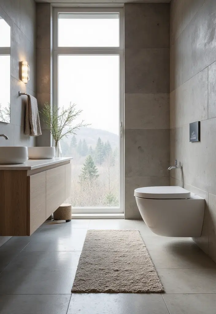 30+ Scandinavian Powder Room Ideas With Timeless Style 25 30+ Scandinavian Powder Room Ideas With Timeless Style - 25. Modern Bathroom Grates