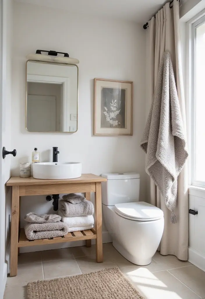 30+ Scandinavian Powder Room Ideas With Timeless Style 28 30+ Scandinavian Powder Room Ideas With Timeless Style - 28. Cozy Throw Blankets