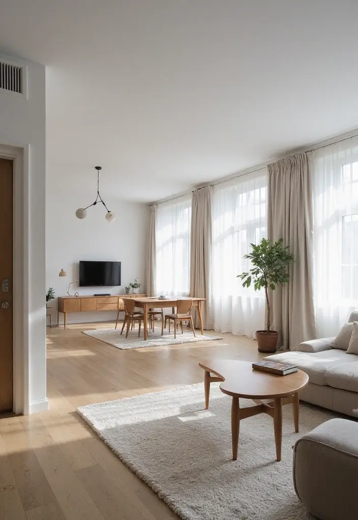 30+ Scandinavian Studio Apartment Designs for Urban Living 1 30+ Scandinavian Studio Apartment Designs for Urban Living - 1. The Allure of Open Spaces