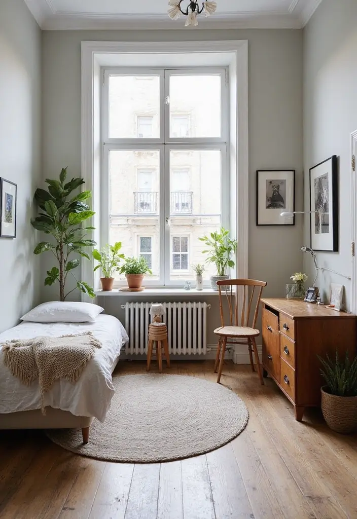 30+ Scandinavian Studio Apartment Designs for Urban Living 22 30+ Scandinavian Studio Apartment Designs for Urban Living - 22. Mixing Old and New