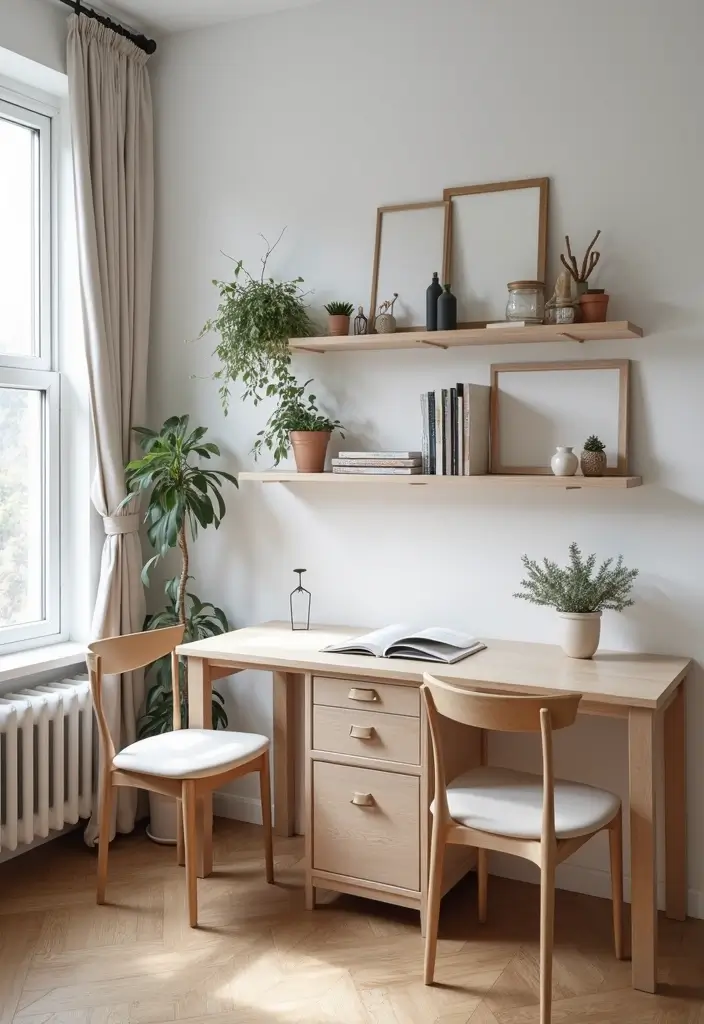 30+ Scandinavian Studio Apartment Designs for Urban Living 25 30+ Scandinavian Studio Apartment Designs for Urban Living - 25. Smart Use of Wall Space