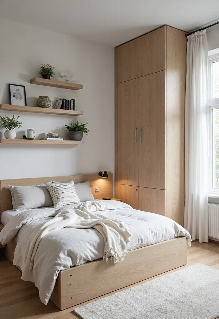30+ Scandinavian Studio Apartment Designs for Urban Living 6 30+ Scandinavian Studio Apartment Designs for Urban Living - 6. Clever Storage Solutions