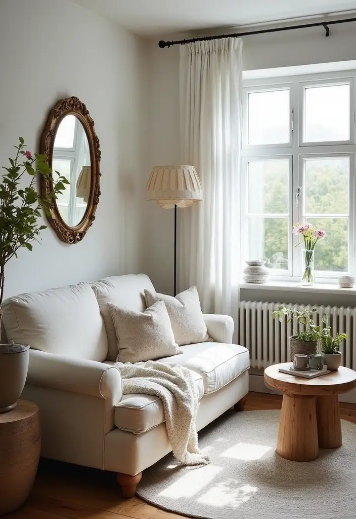 30+ Scandinavian Summer Cottage Ideas for Dreamy Retreats 10 30+ Scandinavian Summer Cottage Ideas for Dreamy Retreats - 10. Incorporate Vintage Finds