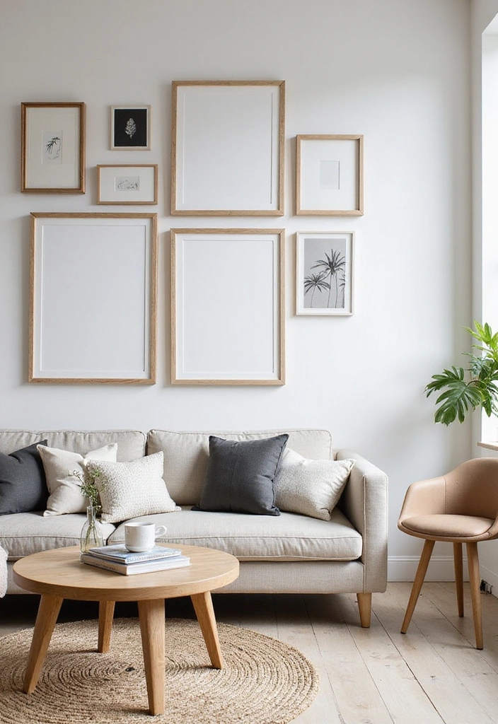 30+ Scandinavian Summer Cottage Ideas for Dreamy Retreats 16 30+ Scandinavian Summer Cottage Ideas for Dreamy Retreats - 16. Scandinavian-Inspired Art