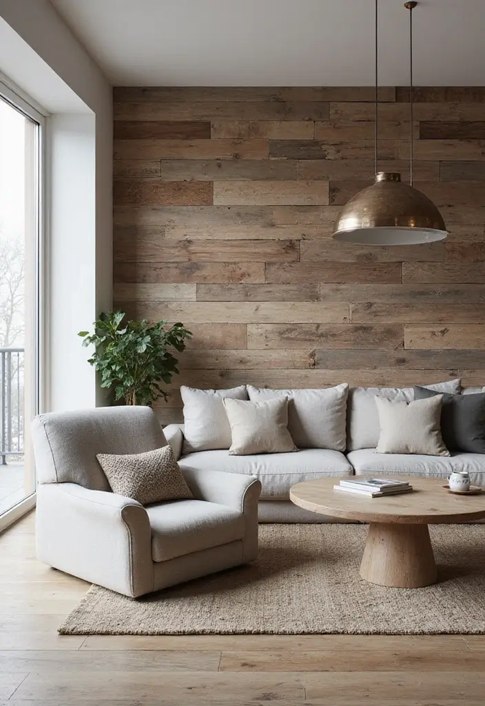 30+ Scandinavian Summer Cottage Ideas for Dreamy Retreats 20 30+ Scandinavian Summer Cottage Ideas for Dreamy Retreats - 20. Unique Accent Walls