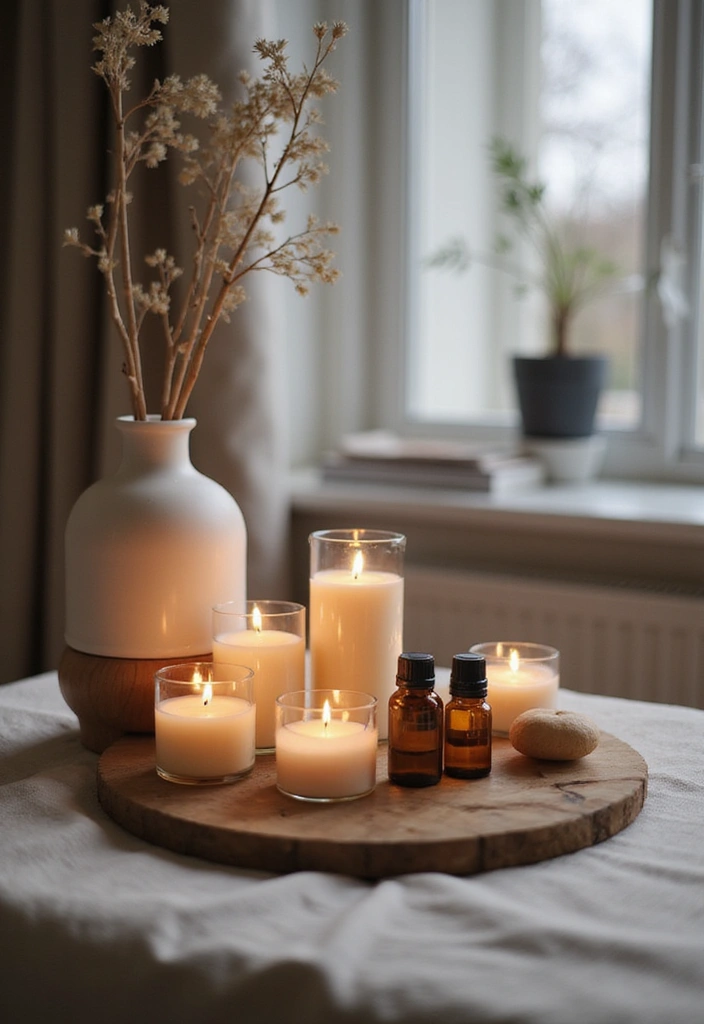 30+ Scandinavian Summer Cottage Ideas for Dreamy Retreats 25 30+ Scandinavian Summer Cottage Ideas for Dreamy Retreats - 25. Enhance with Aromatherapy