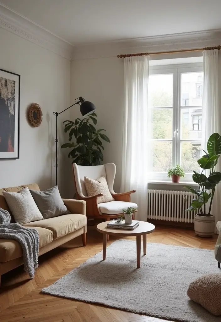 30+ Scandinavian Summer Cottage Ideas for Dreamy Retreats 26 30+ Scandinavian Summer Cottage Ideas for Dreamy Retreats - 26. Mix Modern with Traditional