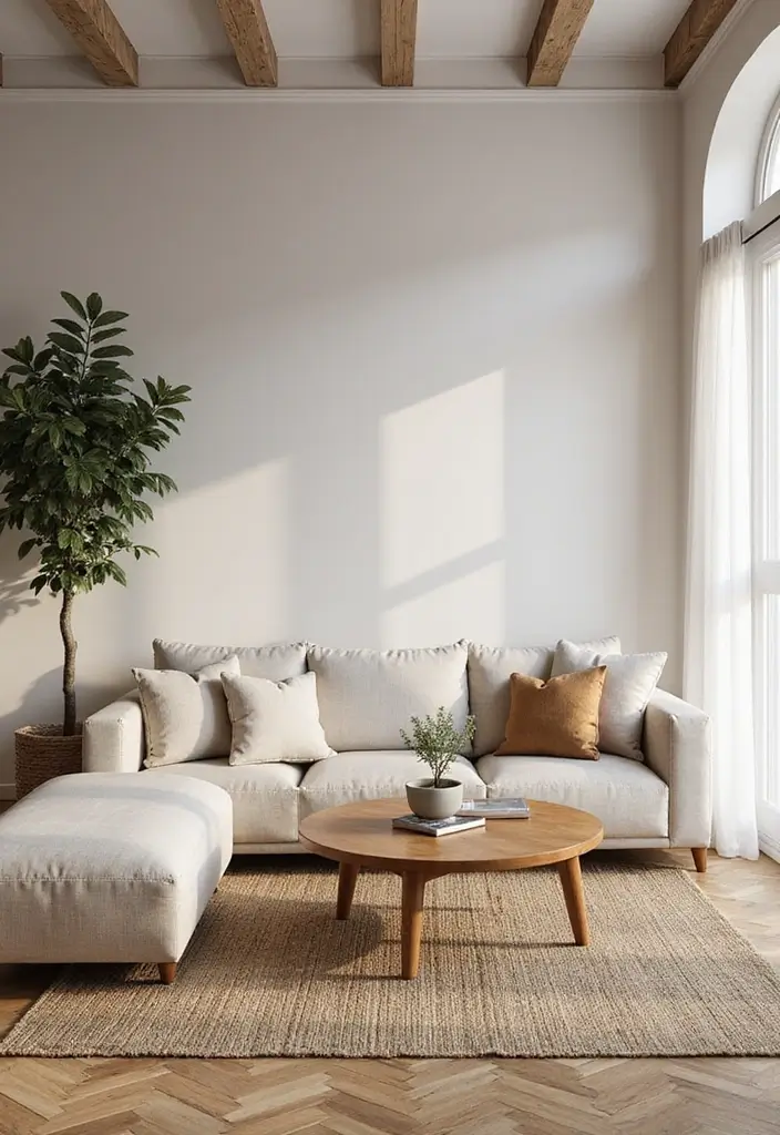 27 Scandinavian Living Room Designs That Feel Modern and Cozy 8 27 Scandinavian Living Room Designs That Feel Modern and Cozy - 8. Warmth of Wood