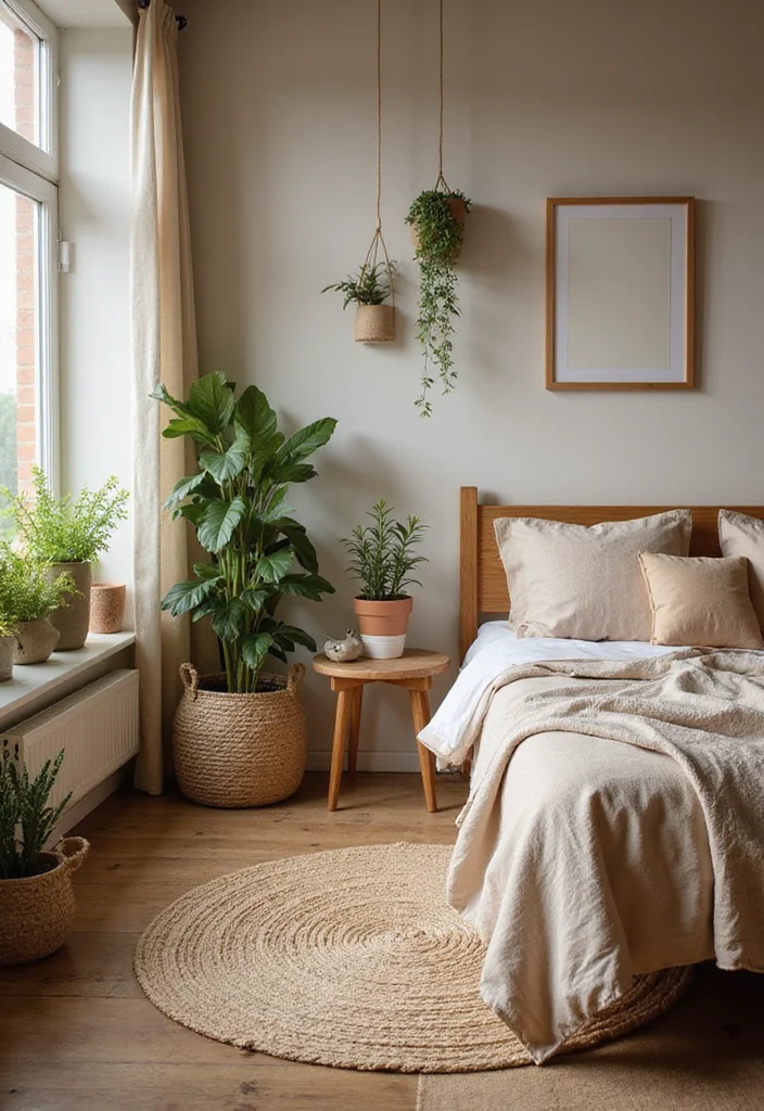 10 Bedroom Ideas Bloxburg for Trendy Creative Looks - 2. Nature-Inspired Oasis