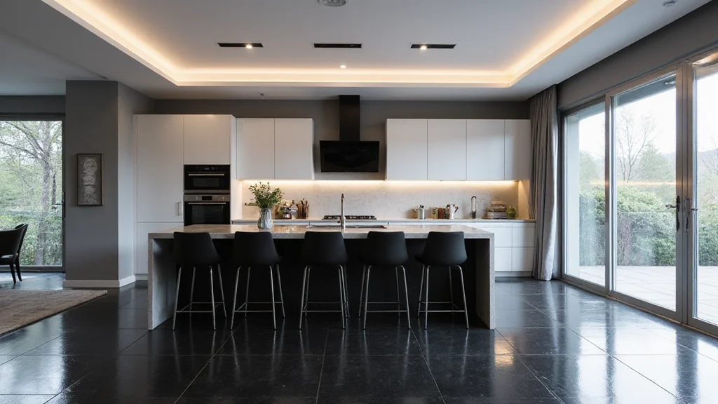 10 Black Floor Kitchen Ideas for Sleek Modern Contrast