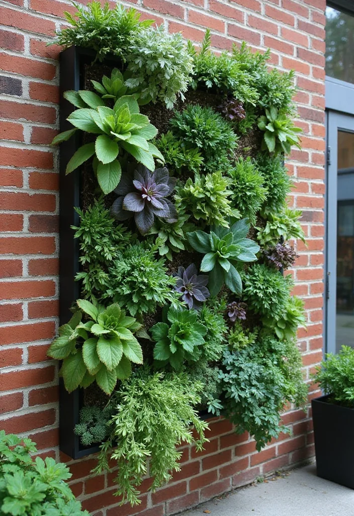 10 Chicago Backyard Ideas for Stylish Urban Outdoor Space - 1. Vertical Gardens for Maximum Greenery
