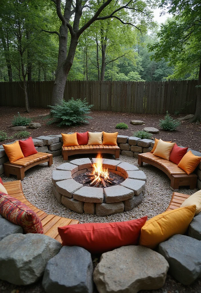 10 Chicago Backyard Ideas for Stylish Urban Outdoor Space - 2. Cozy Fire Pit Areas