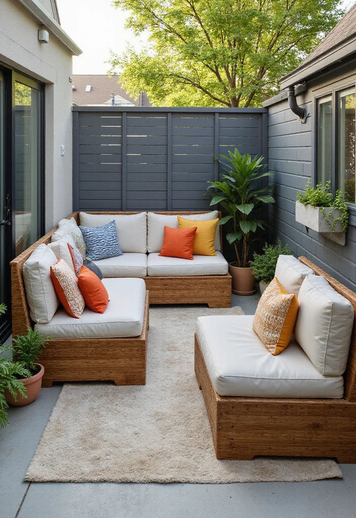 10 Chicago Backyard Ideas for Stylish Urban Outdoor Space - 3. Multi-functional Furniture