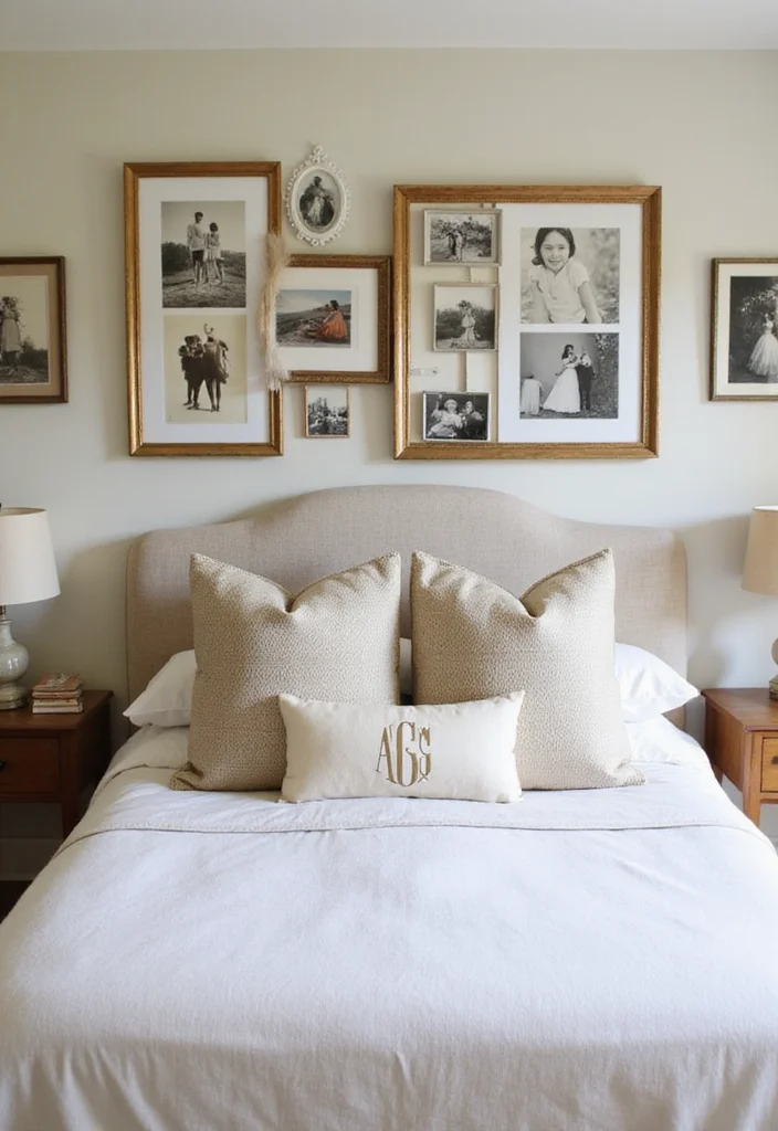 10 Chocolate Bedroom Ideas for Warm Cozy Depth - 10. Personalized Chocolate Accents