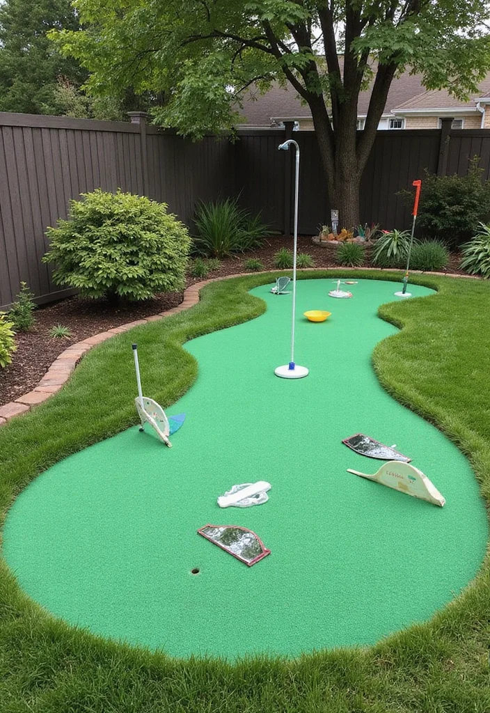 10 Golf Backyard Ideas for Fun Putting Practice at Home - 9. Golf Training Aids