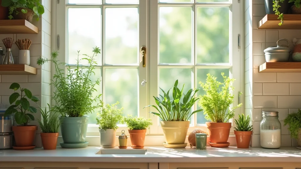 10 Kitchen Window Sill Ideas for Decor and Mini Storage