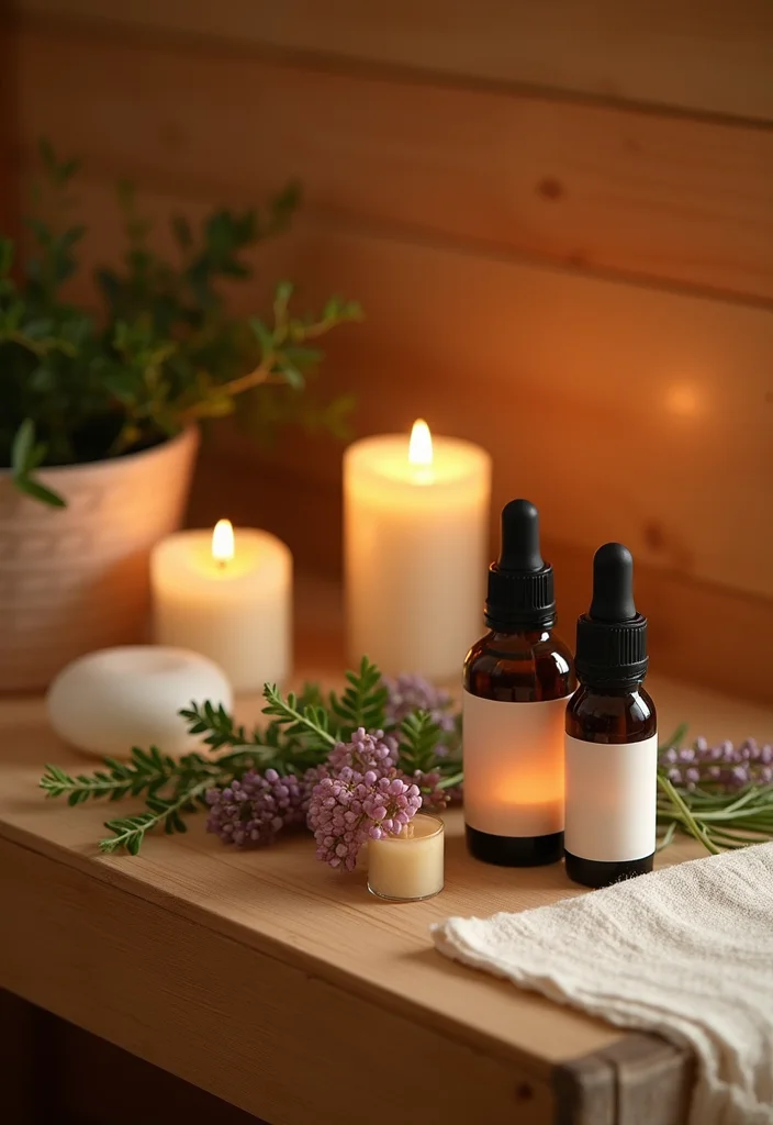 10 Sauna Bathroom Ideas for Spa Level Relaxation - 4. Incorporate Aromatherapy Elements