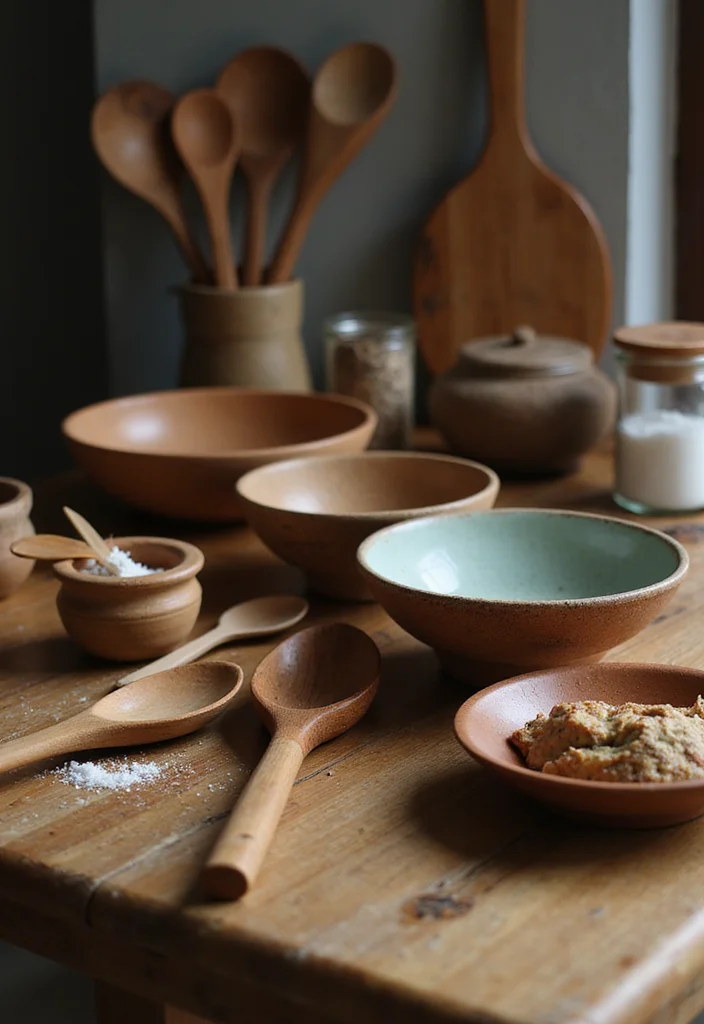 10 Witchy Kitchen Ideas for Mystical Cozy Aesthetics - 3. Enchanted Cooking Utensils