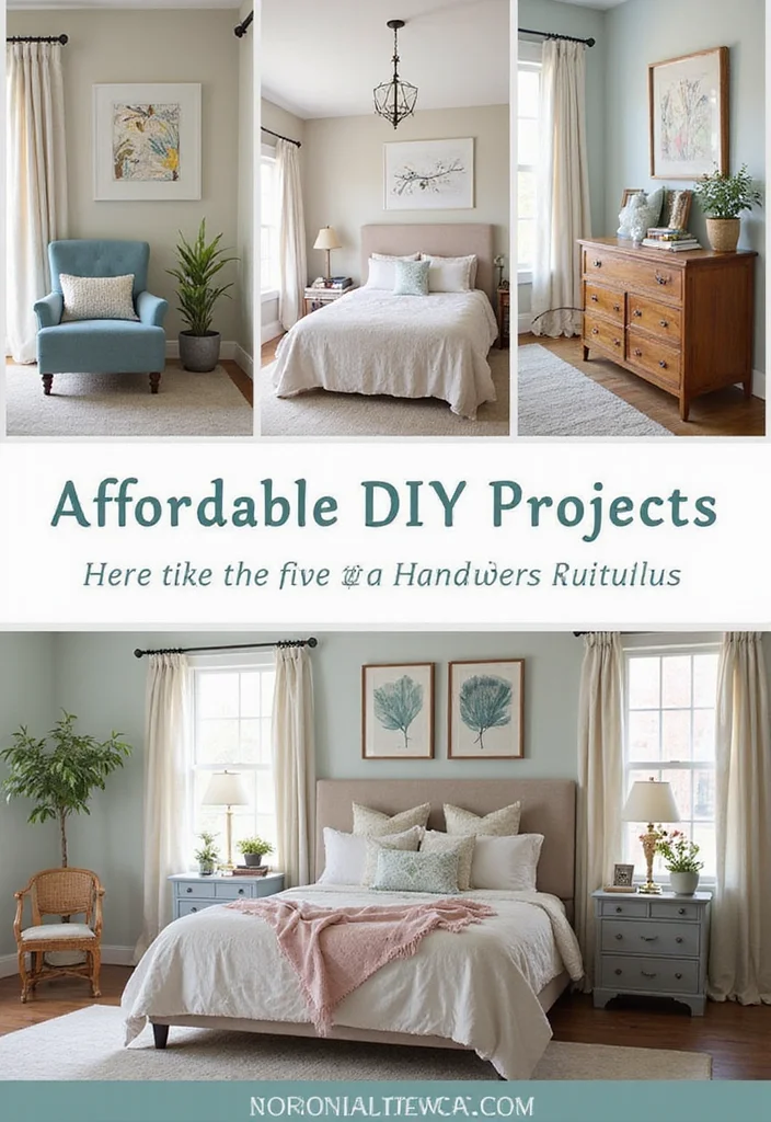 12 Airbnb Bedroom Ideas for Welcoming Easy Style - 12. Affordable DIY Projects