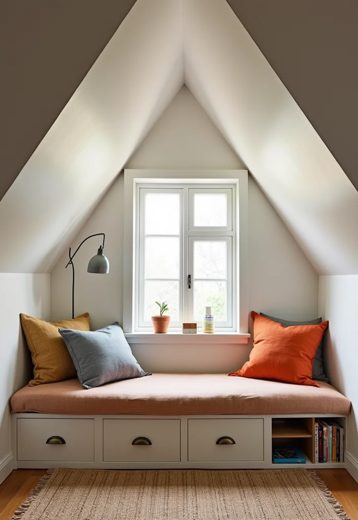 12 Attic Living Room Ideas for Smart Cozy Layouts - 1. Embrace the Eaves