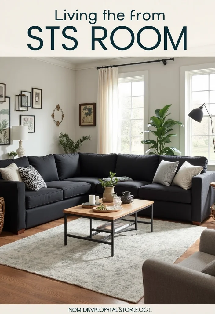 12 Black Sectional Living Room Ideas for Sleek Spacious Seating - Conclusion
