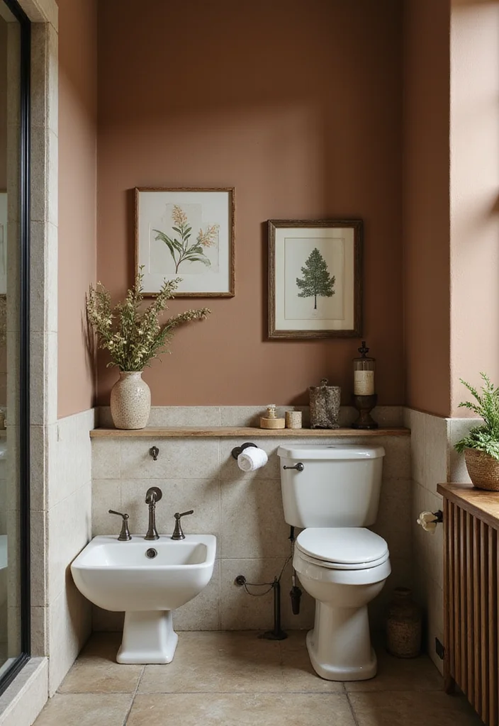 12 Joanna Gaines Bathroom Ideas for Cozy Simple Charm - 4. Earthy Color Palettes