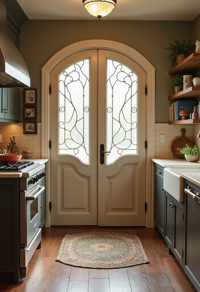 12 Kitchen Door Ideas for Functional Stylish Transitions - 10. Arched Doors