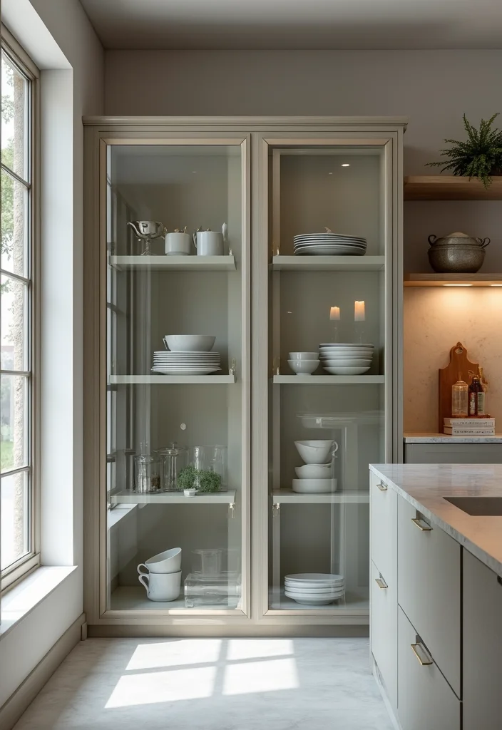12 Kitchen Door Ideas for Functional Stylish Transitions - 2. Glass Panel Doors