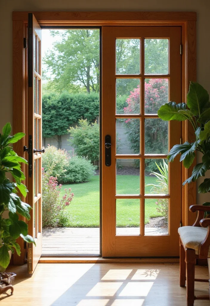 12 Kitchen Door Ideas for Functional Stylish Transitions - 4. French Doors