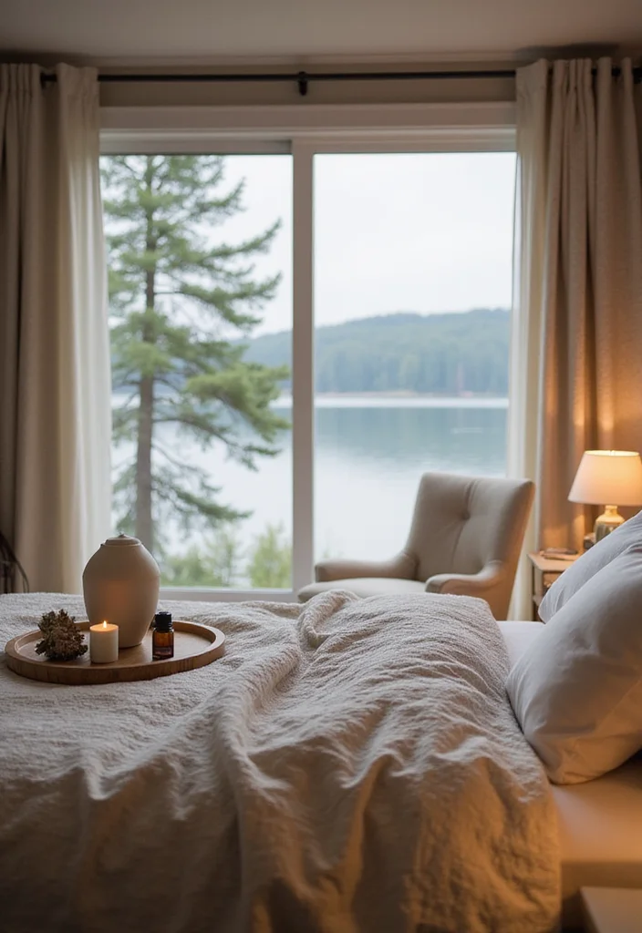 12 Lake House Bedroom Ideas for Relaxed Waterfront Style - 12. Calming Aromas
