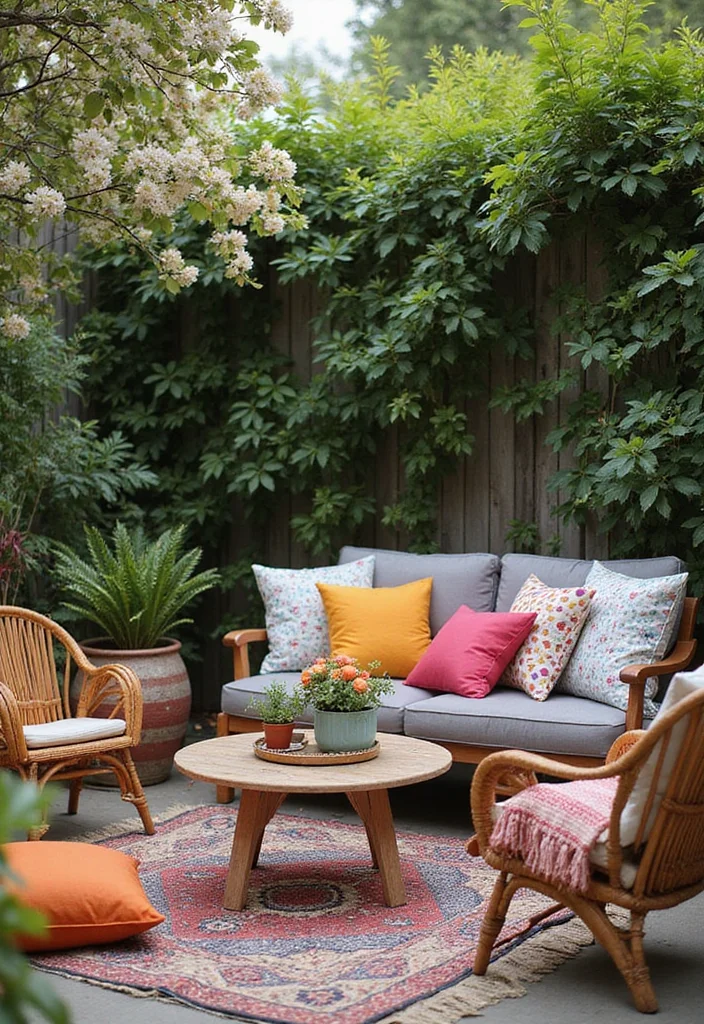 12 Magical Backyard Ideas for Whimsical Nighttime Charm - 6. Charming Patio Setups