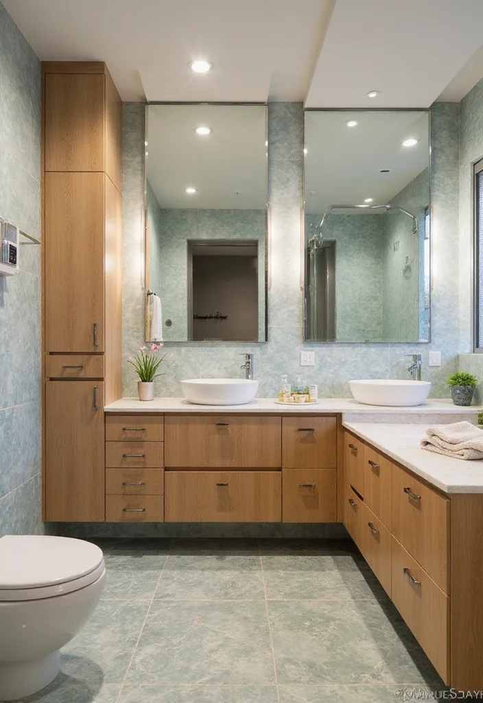 12 Natural Bathroom Ideas for Warm Organic Comfort - 4. Eco-Friendly Materials