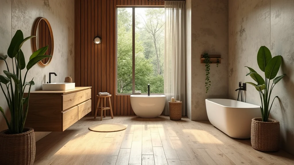 12 Natural Bathroom Ideas for Warm Organic Comfort