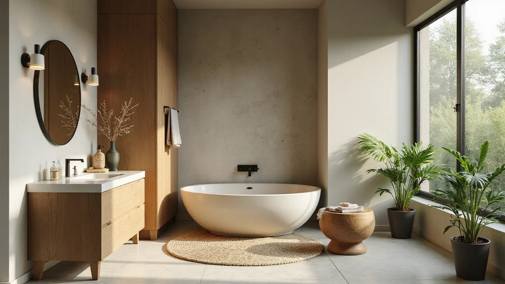 12 Nature Bathroom Ideas Inspired by Calm Earthy Tones