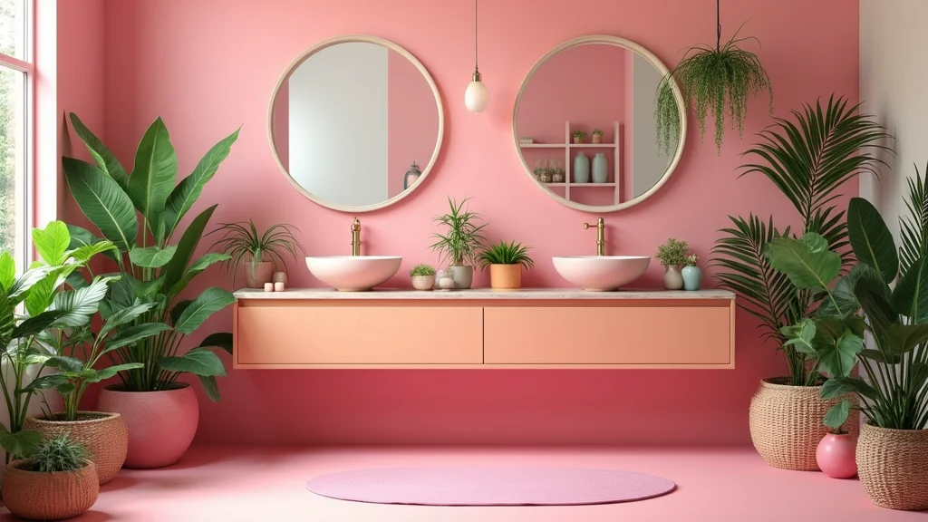 12 Pink and Green Bathroom Ideas for Fun Stylish Contrast
