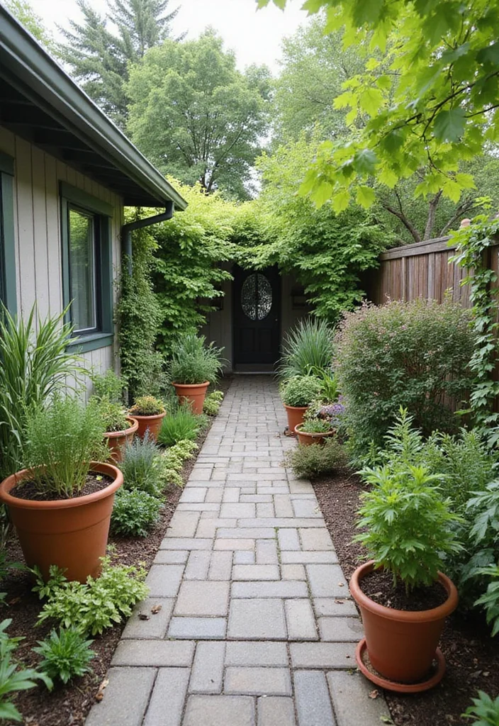 12 Side Backyard Ideas for Narrow Functional Layouts - 11. Edible Landscaping: Grow Your Own