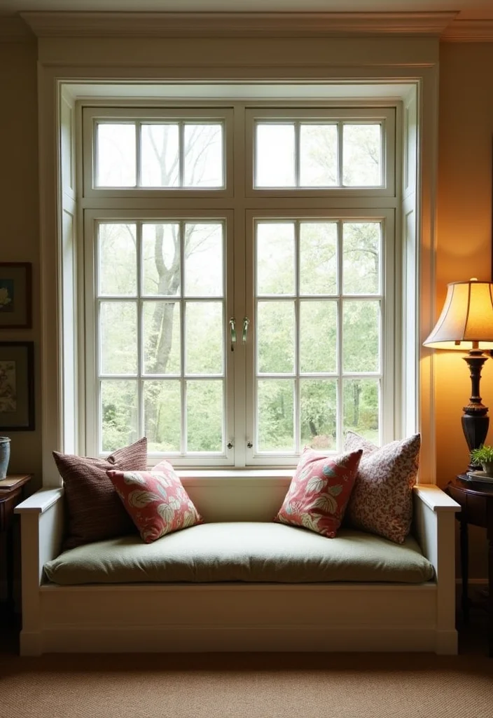 12 Window Seat Ideas Living Room for Cozy Built In Comfort - 1. Classic Built-In Window Seats