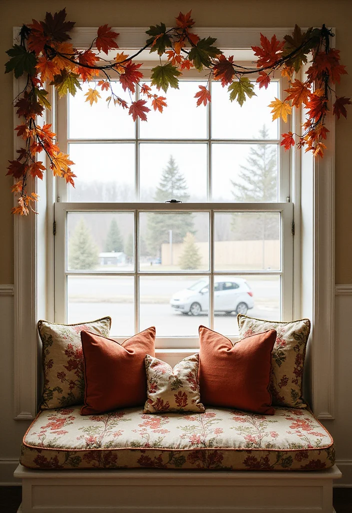 12 Window Seat Ideas Living Room for Cozy Built In Comfort - 11. Seasonal Decor Changes