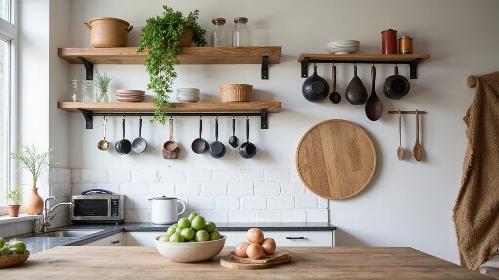 14 Kitchen Wall Storage Ideas to Maximize Vertical Space