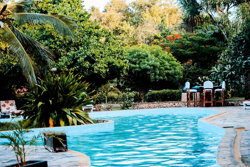 backyard becomes outdoor oasis