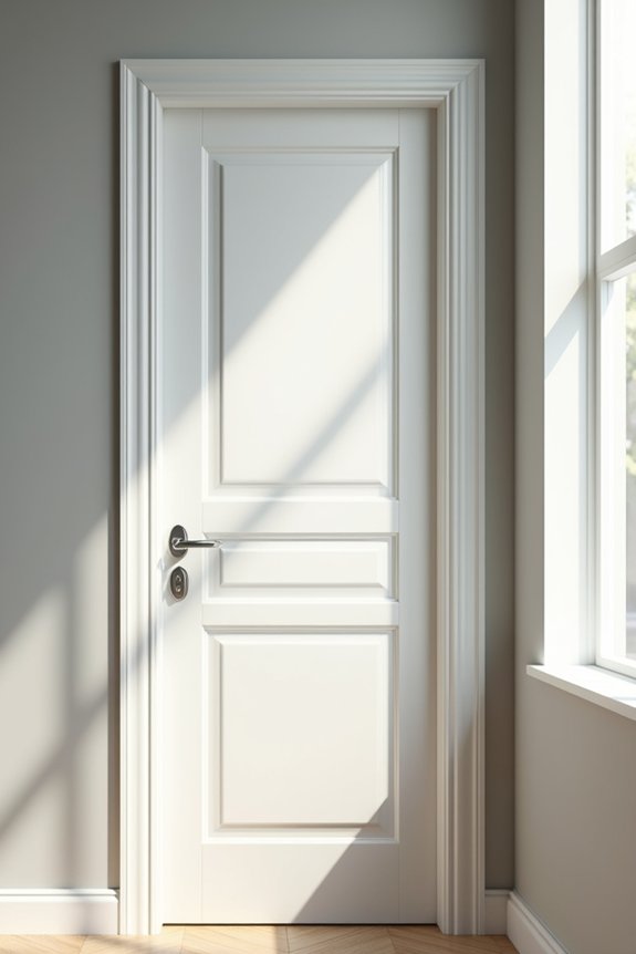 bathroom door sizes affect clearance and feel