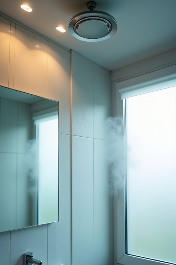 bathroom fans don t cool whole house